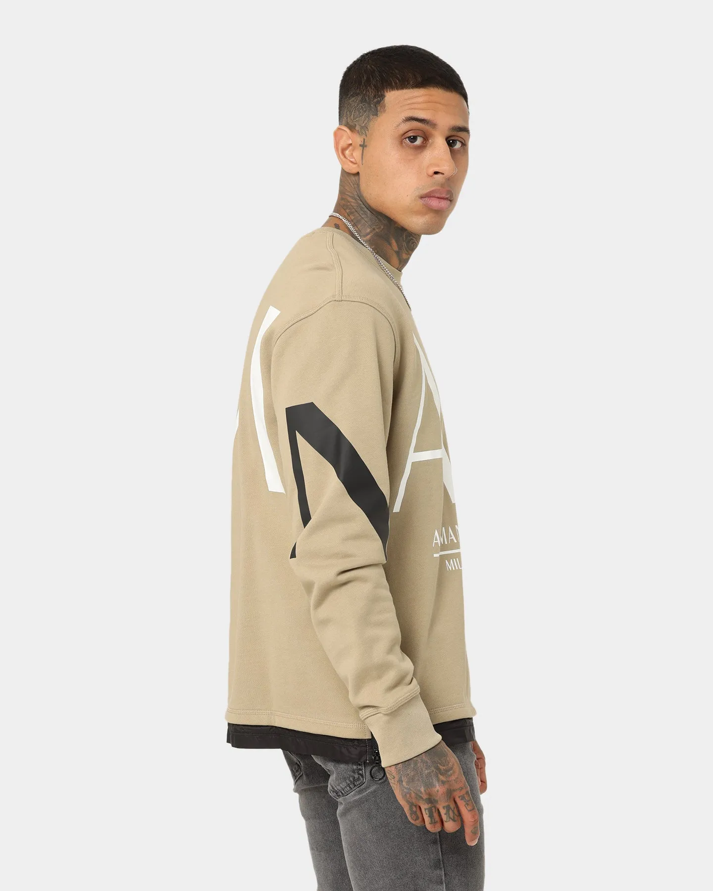 Armani Exchange Felpa Crewneck Tree House