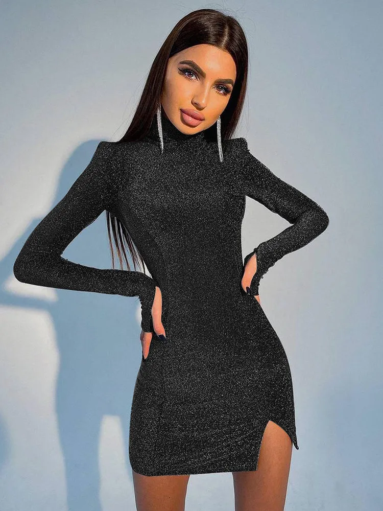 BerryBetty - Ava Knit Mini Dress