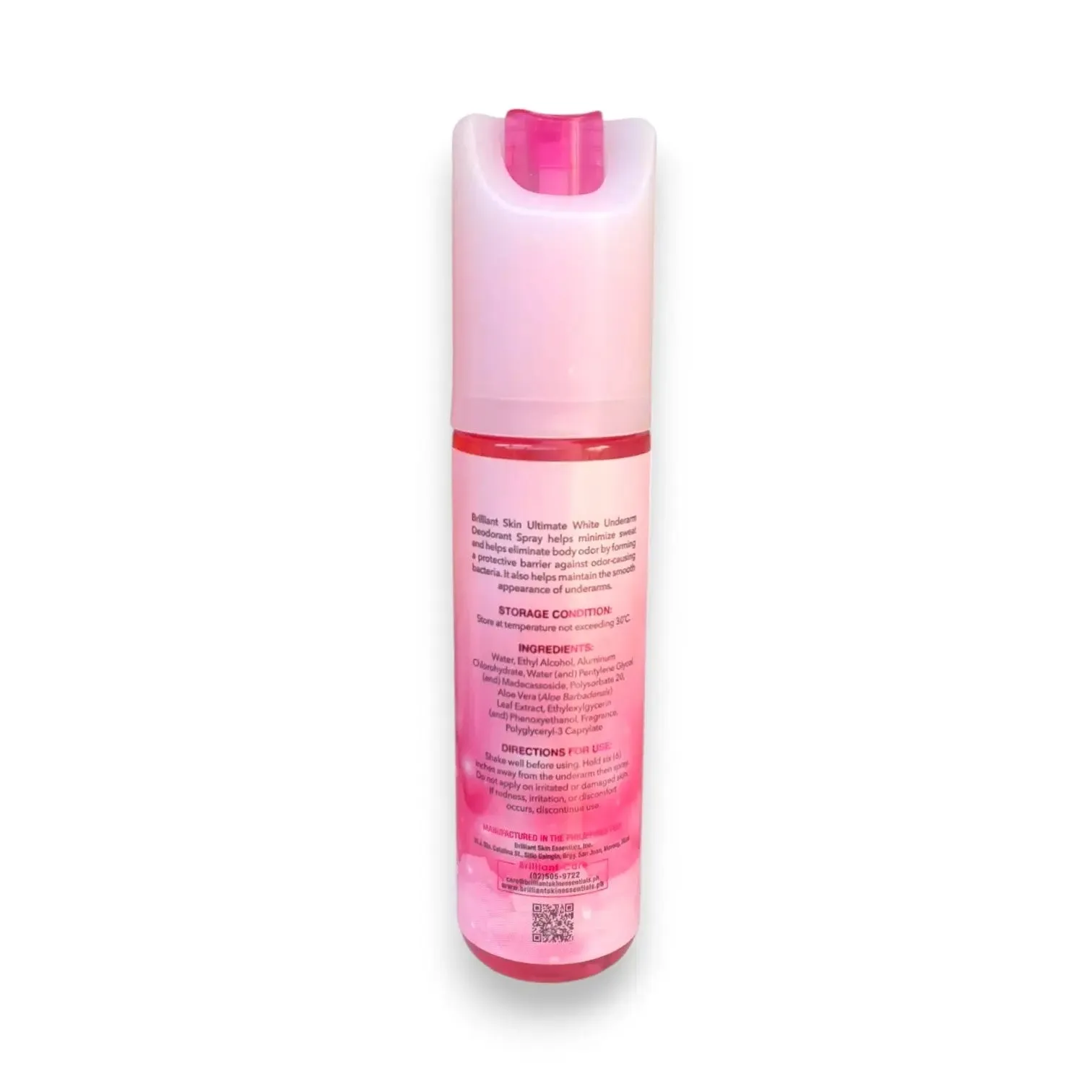 Brilliant Skin Underarm Deodorant Spray 60ml