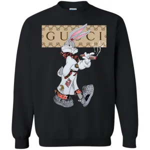 Gucci Rabbit Smoking Tshirt Crewneck Pullover Sweatshirt