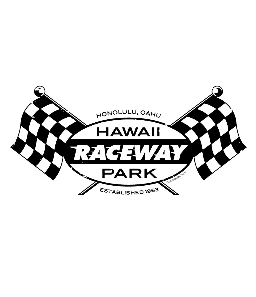 Hawaii Raceway Park Logo Long Sleeve T-Shirt