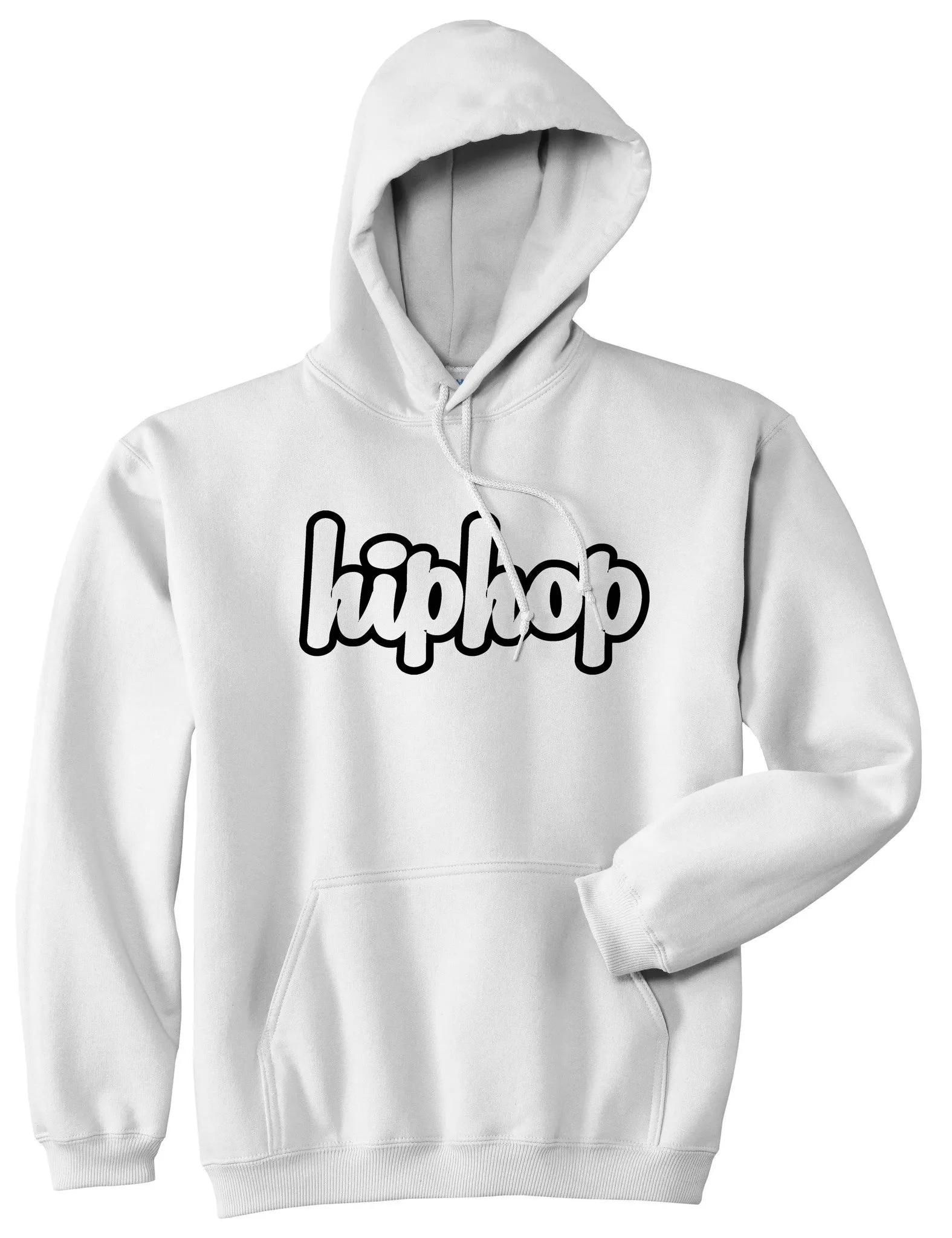 Hiphop Outline Old School Boys Kids Pullover Hoodie Hoody