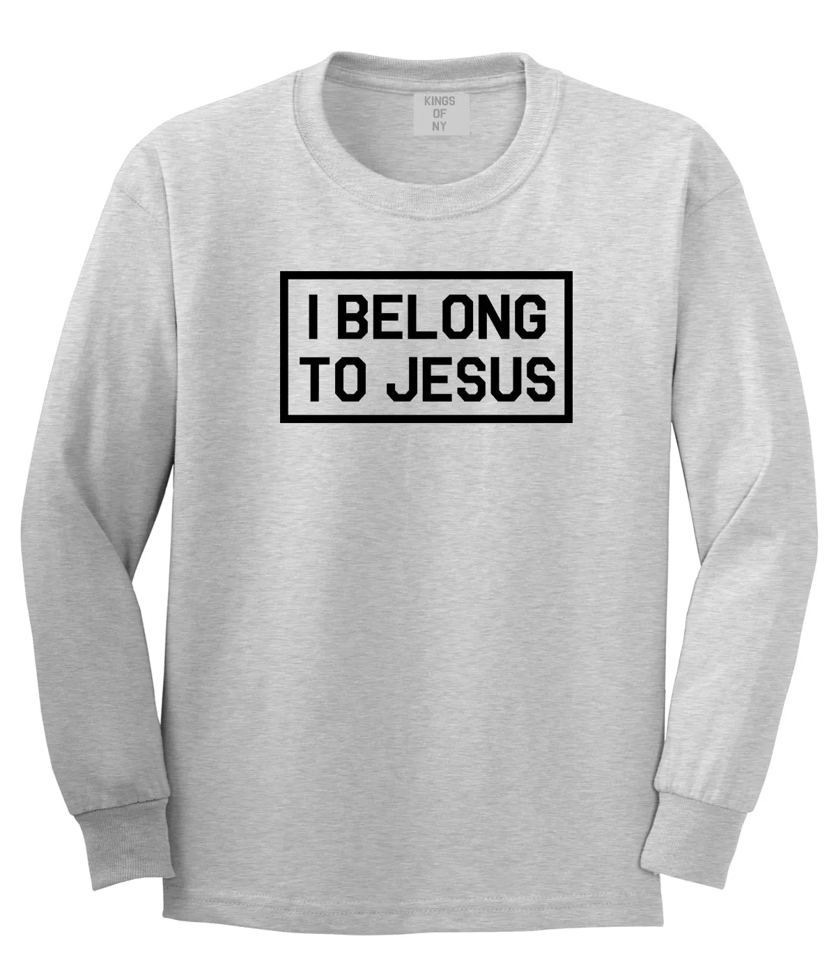 I Belong To Jesus Mens Long Sleeve T-Shirt