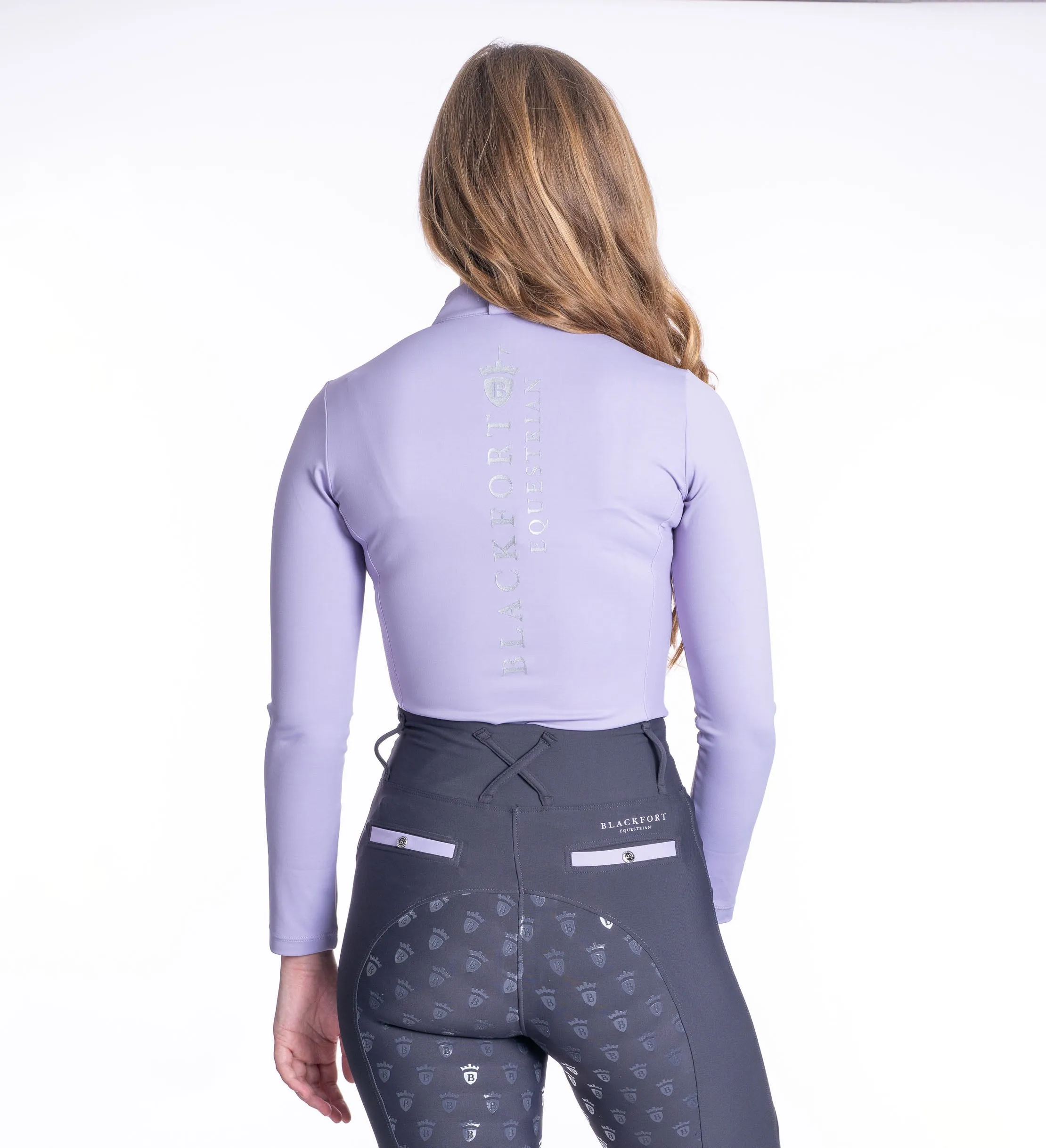 Lavender Cool Mesh Base Layer - Long Sleeve