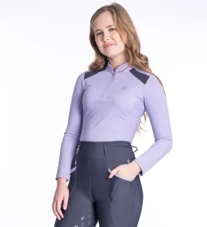 Lavender Cool Mesh Base Layer - Long Sleeve