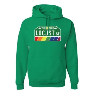 Locust Street Pullover Hoodie | Locust Street Kelly Green Pull Over Hoodie