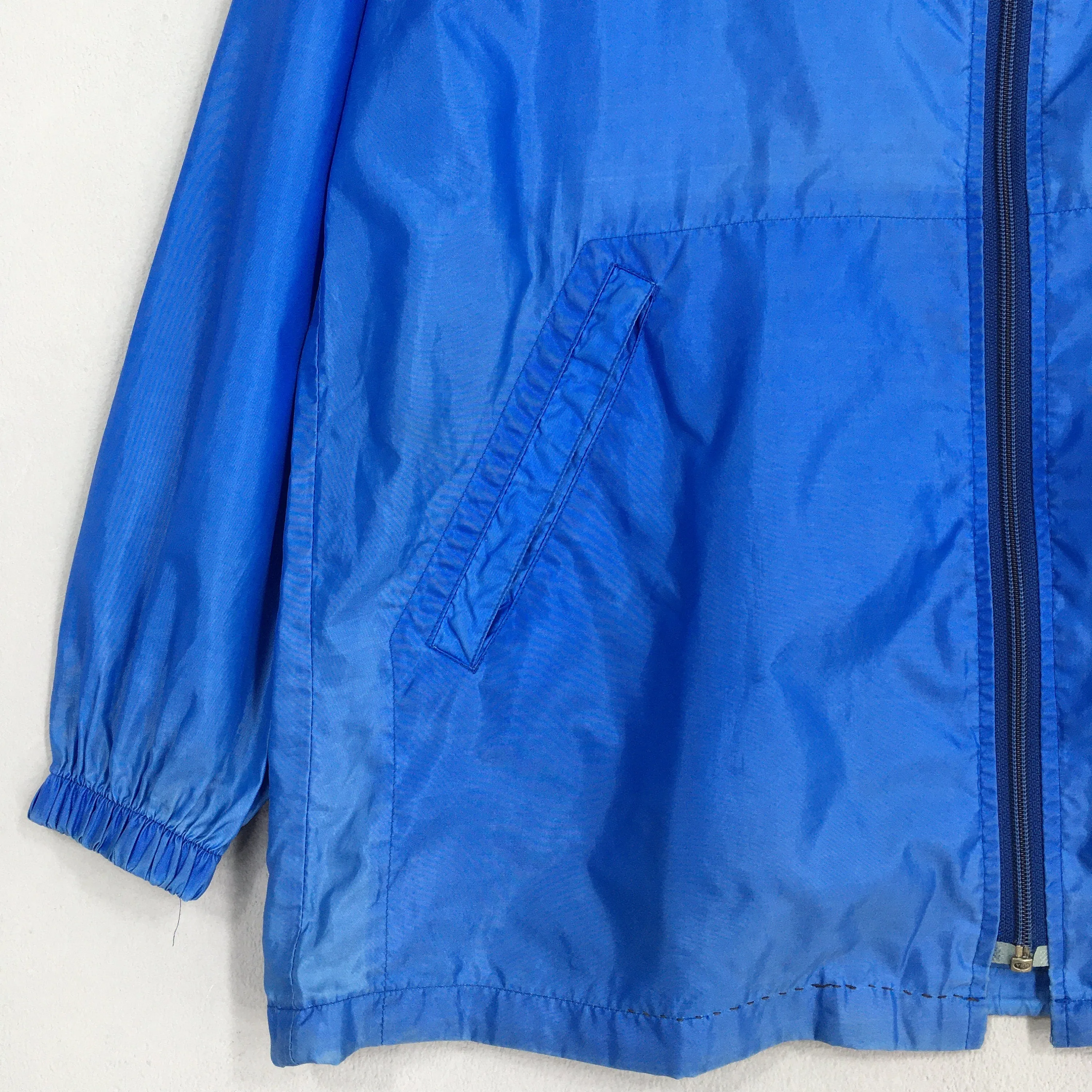 Nike Swoosh Windbreaker Blue Jacket Medium