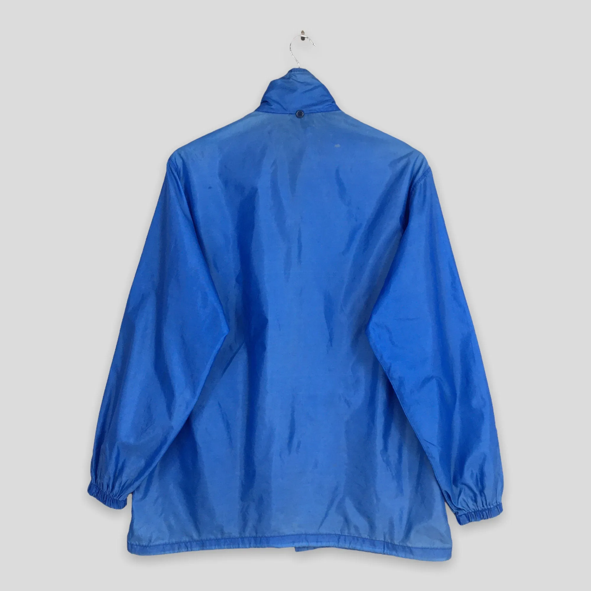 Nike Swoosh Windbreaker Blue Jacket Medium