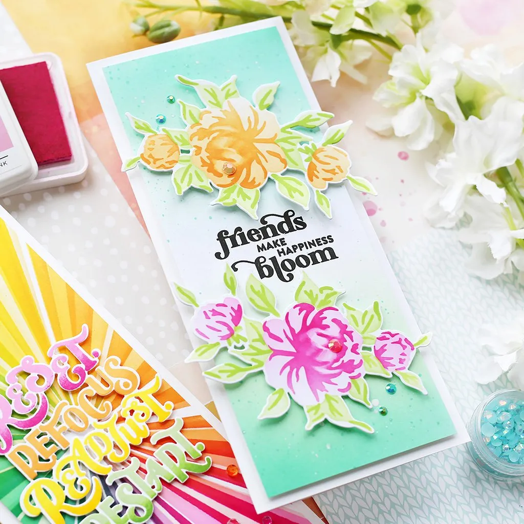 PINKFRESH STUDIO: Choose Hope | Layered Stencils